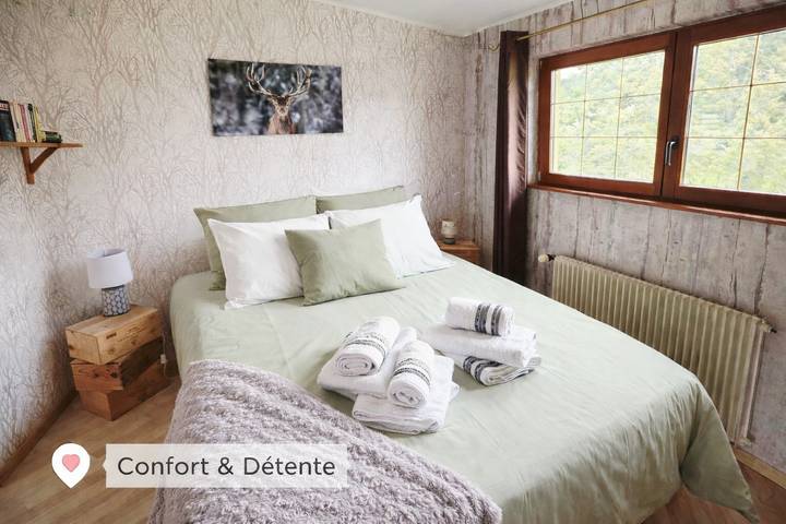 Ganze Wohnung, Gîte Le Bijou & Spa – 3* – Komfort mitten in der Natur, Terrasse & nordischer Badezuber in Weiterswiller, Region Saverne
