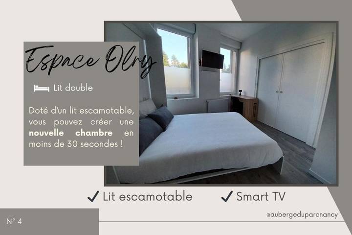 Chambre d’hôte pour 16 personnes, avec Vue à Nancy - 3