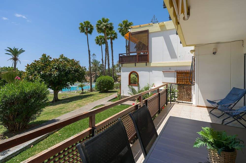 Hel lägenhet, Lägenhet för 3 Personer med pool in San Agustín, San Bartolomé de Tirajana