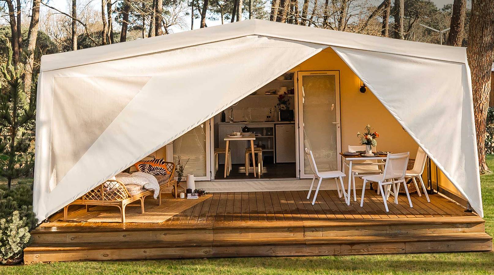 Camping Delle Rose — Tiny House Mimosa in Isolabona, Alpes Ligures