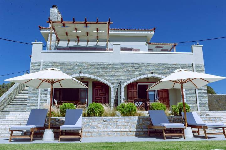Appartement de vacances pour 4 personnes, avec Balcon et Terrasse ainsi que Jardin et Vue