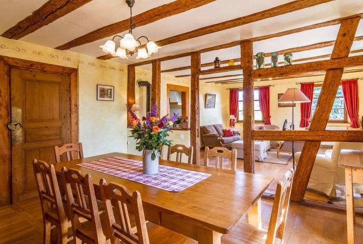 Location de vacances pour 10 personnes, avec vue et jardin à Hunawihr - 2