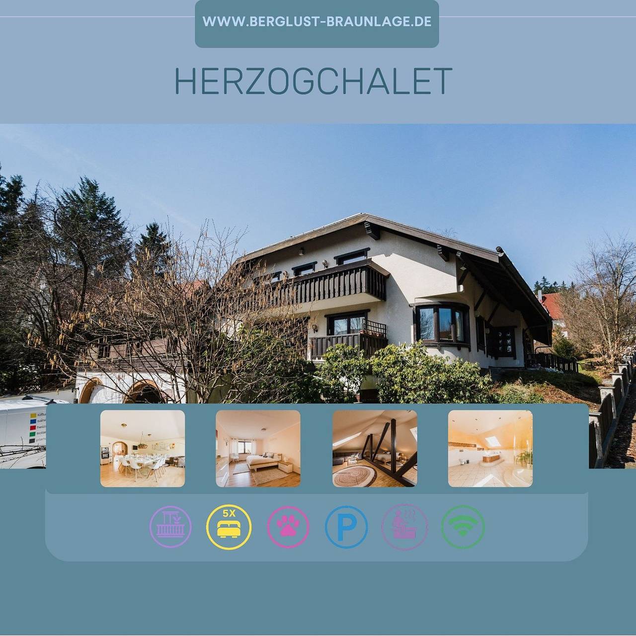 Ganze Wohnung, Ferienwohnung Herzogchalet in Braunlage, Harzvorland