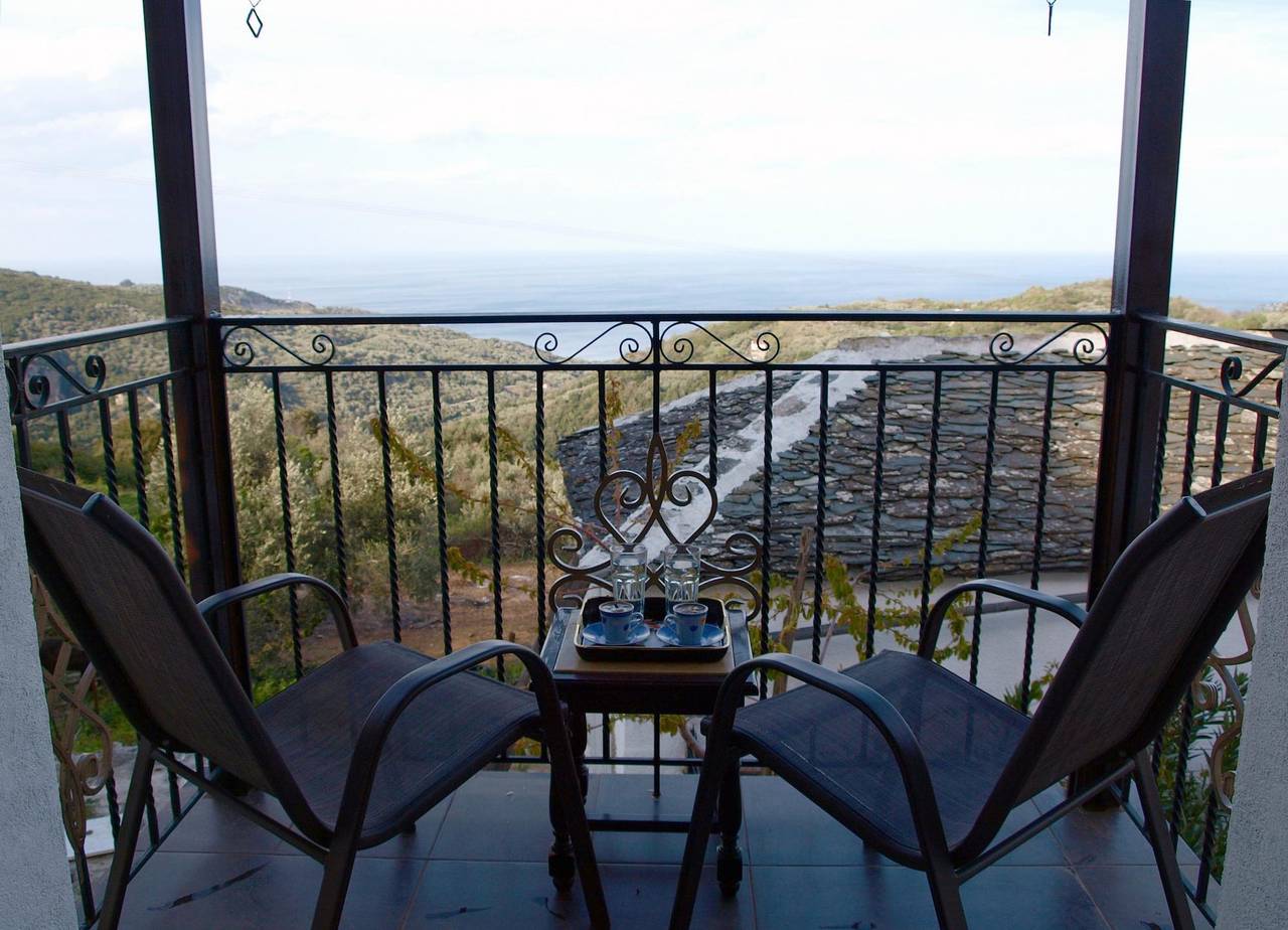 Ferienhaus für 4 Personen mit Balkon in Rigas Fereos, Magnisia