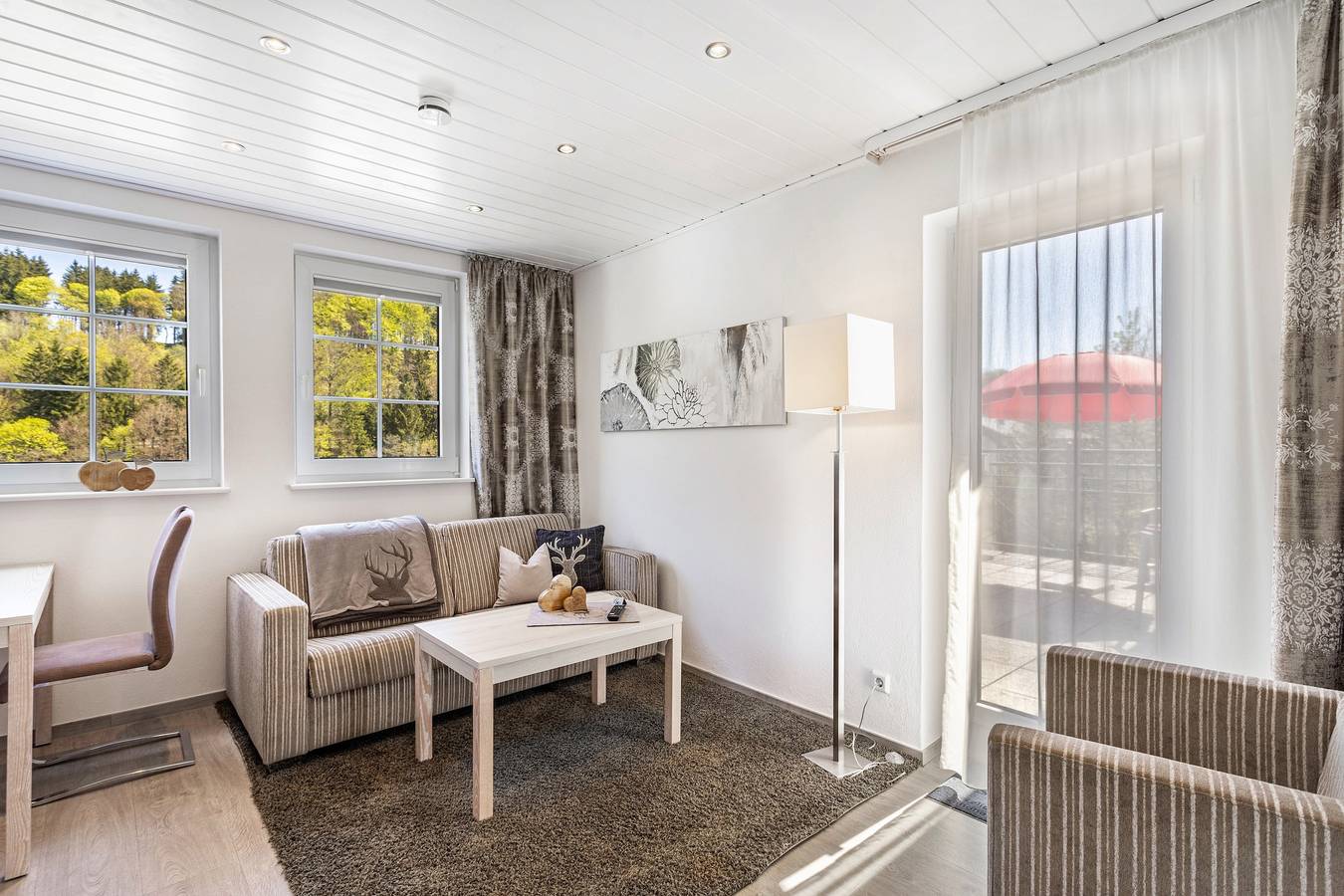 Ganze Wohnung, Ferienwohnung 'Typ 3' mit Gemeinschaftsgarten, Balkon und Wlan in Willingen, die Mittelgebirge