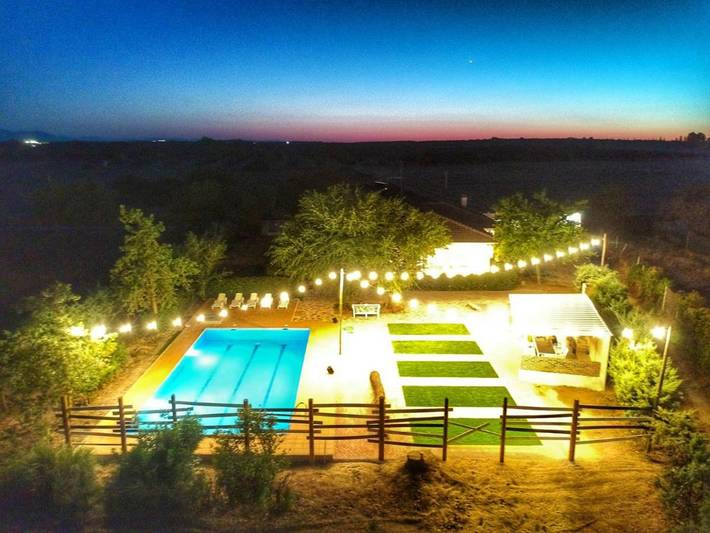 Casa rural para 10 personas, con piscina además de jardín y vistas, Se admiten mascotas en Provincia de Toledo