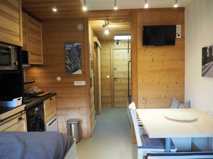 Chalet voor 3 personen, met balkon in Saint-Martin-de-Belleville