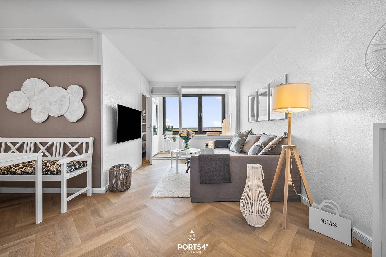 Ganze Wohnung, Küstenzauber Marina Wendtorf - bester Meerblick, moderne Ausstattung, Wlan in Wendtorfer Strand, Wendtorf