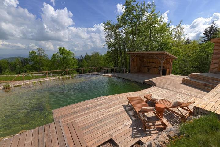 Chambre d’hôte pour 4 personnes, avec piscine et jacuzzi ainsi que sauna et terrasse, adapté aux familles à Ajdovščina - 3