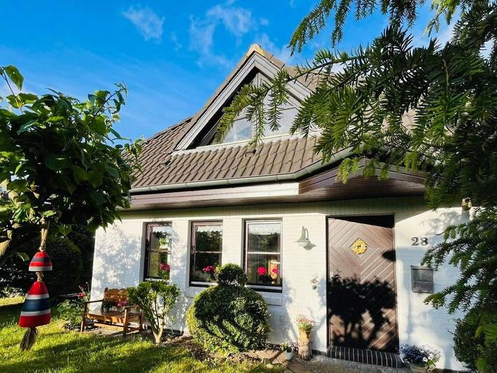 Ferienhaus für 2 Personen, mit Terrasse und Garten