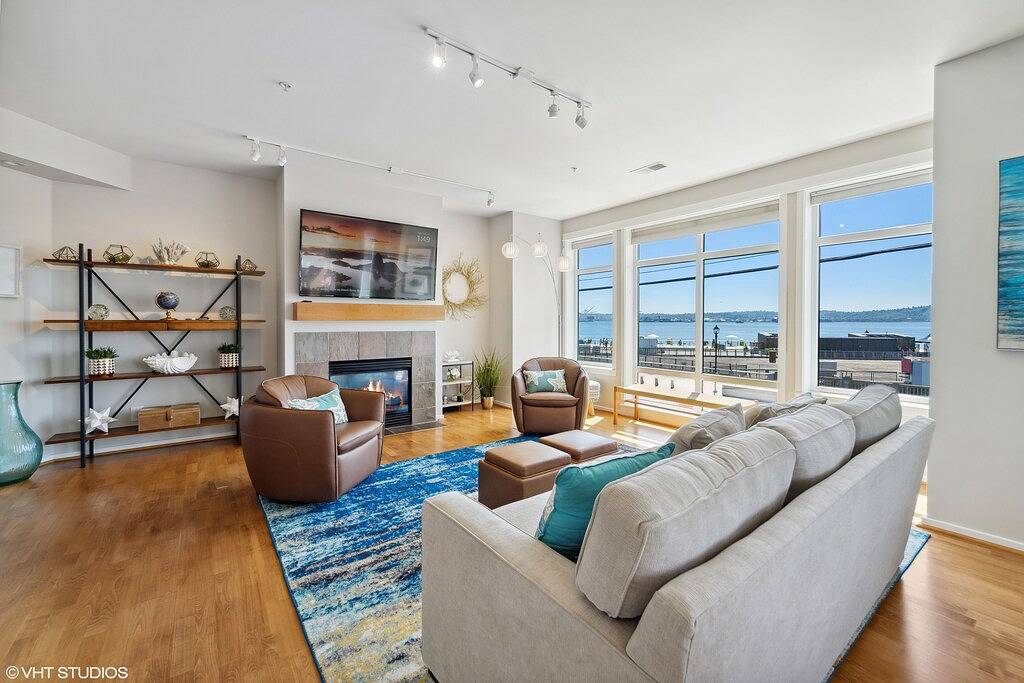Ganze Wohnung, 🚢Luxury Seattle Waterfront Walk to Cruise Ship & Pike Place -Waterfront Views🎡 in Seattle, King County