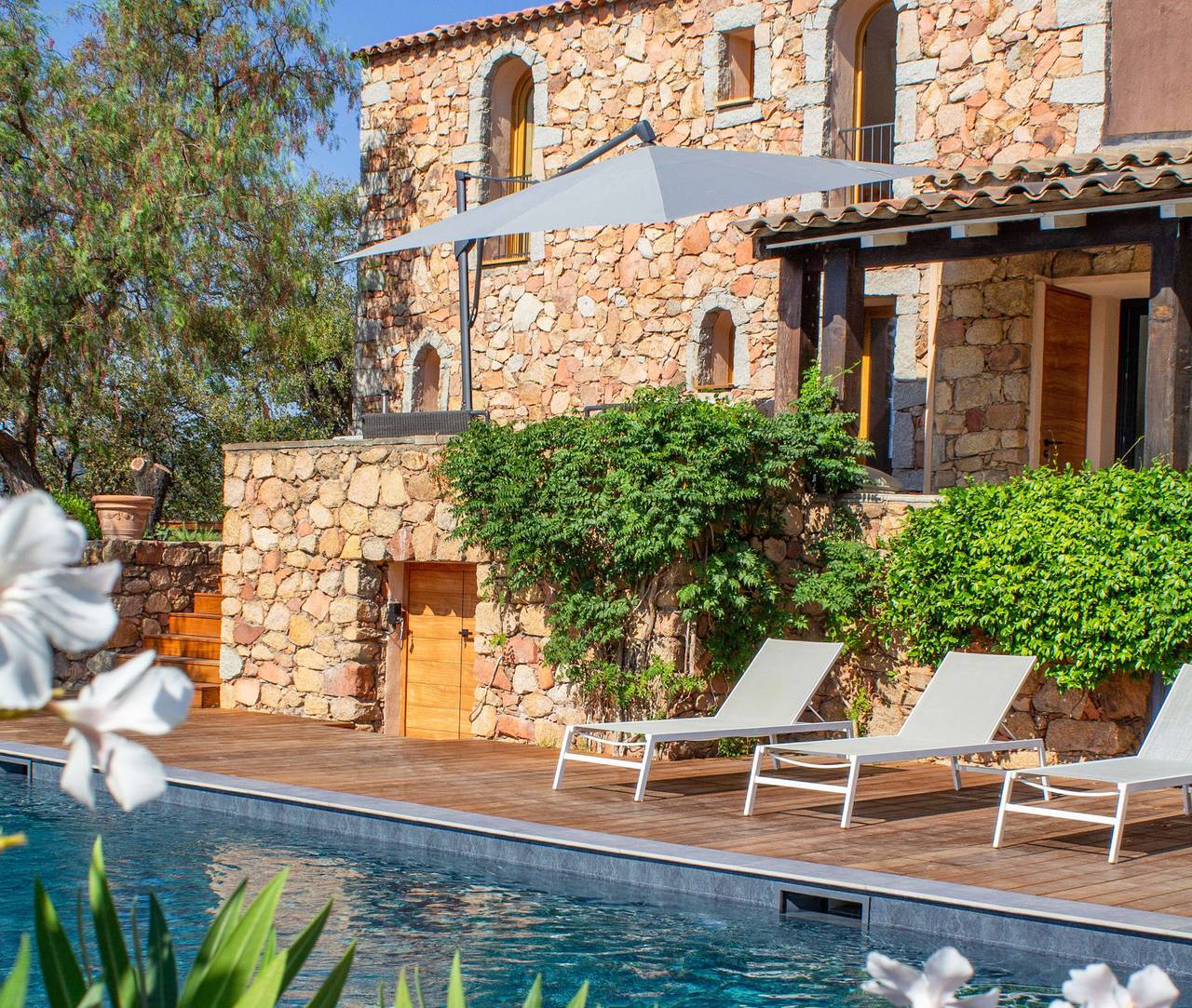 Villa für 8 Personen mit Terrasse in Pinarellu, Zonza