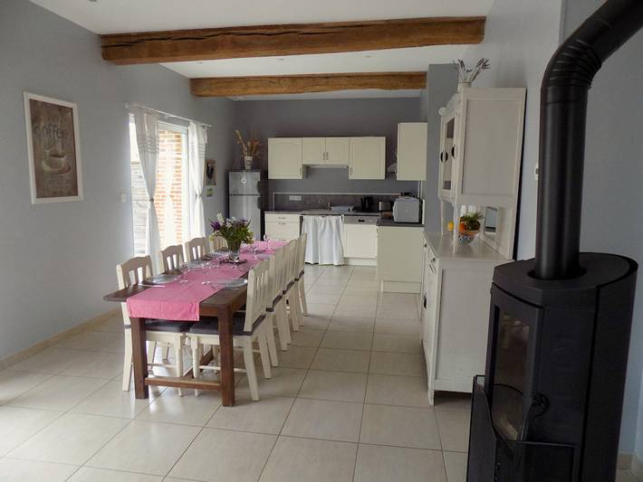 Gîte pour 8 personnes, avec terrasse et jardin en Normandie - 3