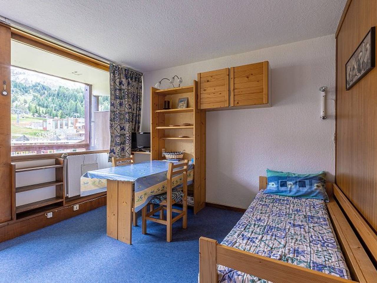 Studio entier, Studio ensoleillé au pied des pistes à La Plagne in Plagne Centre, La Plagne-Tarentaise