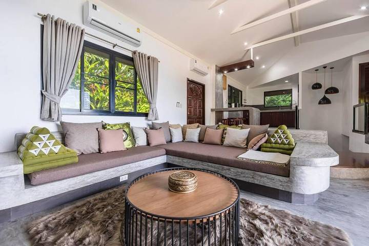 Villa pour 6 personnes, avec balcon ainsi que piscine et vue dans Koh Tao - 4