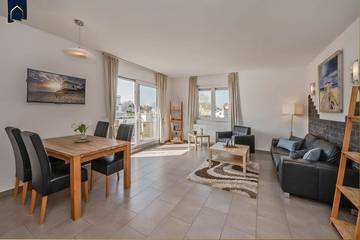 Ferienhaus für 3 Personen, mit Garten und Balkon, mit Haustier in Korswandt