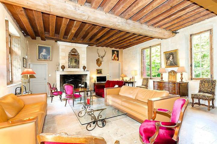 Manor House Near the Castles of the Loire Valley in Neuillé-Pont-Pierre, Tours und Umgebung