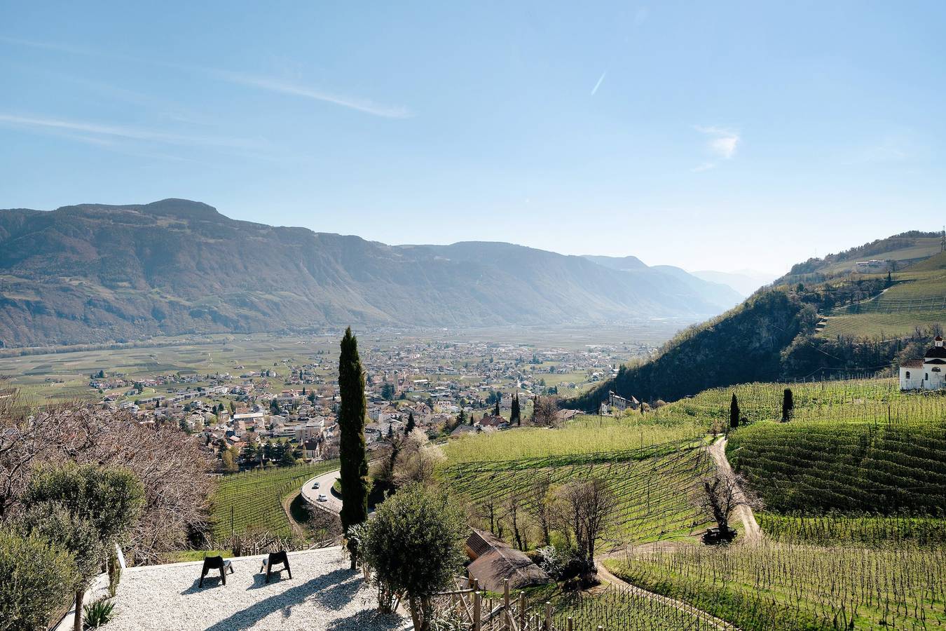 Ganze Wohnung, Apartment Am Grübl mit Bergblick, privater Terrasse und Wlan in Lana, Ortleralpen