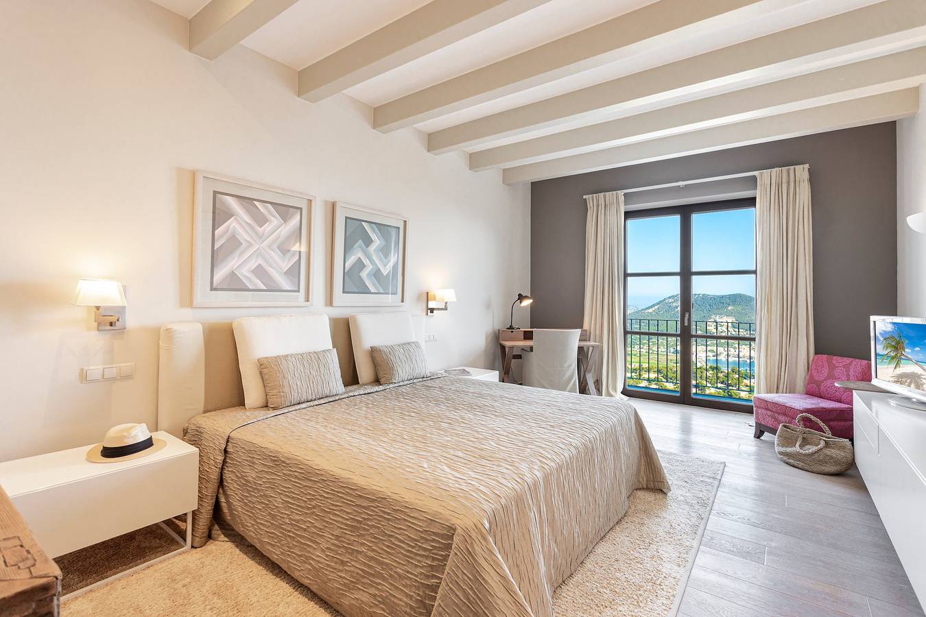 Chalet para 12 personas con vistas al mar in Andrach, Mallorca Oeste