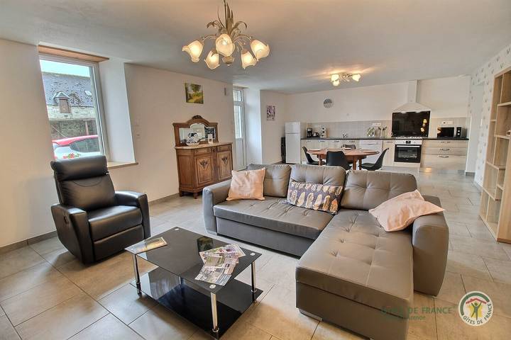 Gîte pour 4 personnes, avec Terrasse et Jardin à Carnoët