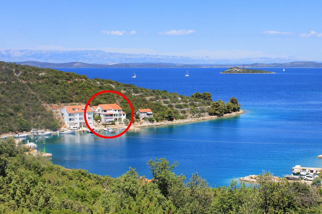 Appartement entier, Appartement de deux chambres prés de la plage Zaglav, Dugi otok A-12424-a in Sali, Dugi Otok