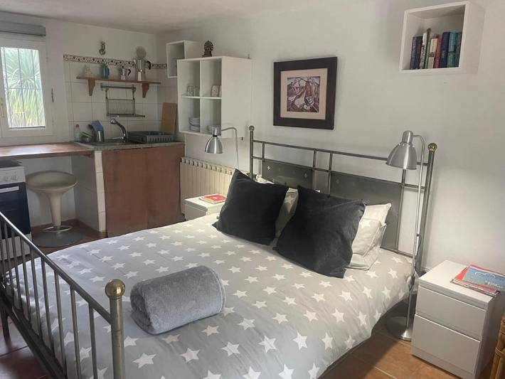 Vakantieappartement voor 2 personen, with terras and tuin as well as uitzicht op Ibiza