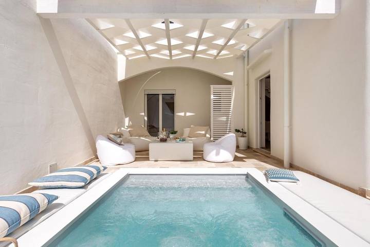 Casa vacanza per 6 persone, con terrazza e panorama nonché piscina a Maruggio