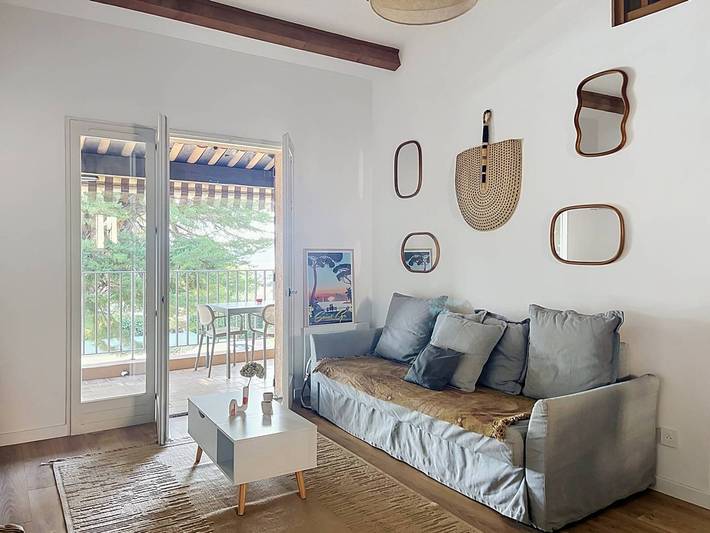 Apartamento entero, Apartamento cerca de la playa con parking - 4 pers. in Saint-Cyr-sur-Mer, Costa mediterránea (Francia)