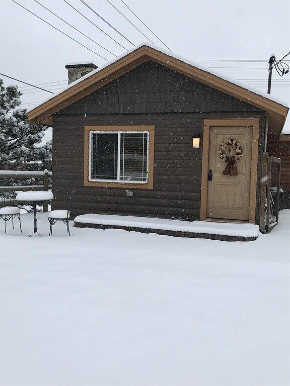 1950er Jahre Berghütte - zu Fuß in die Innenstadt von Whirlpool & hundefreundlich in Woodland Park, Teller County