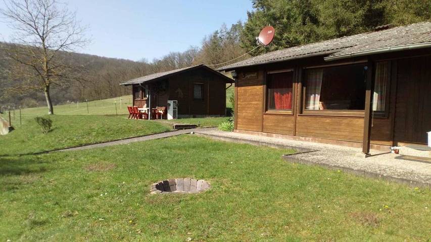 Ferienwohnung für 4 Personen, mit Terrasse und Garten sowie Sauna und Ausblick