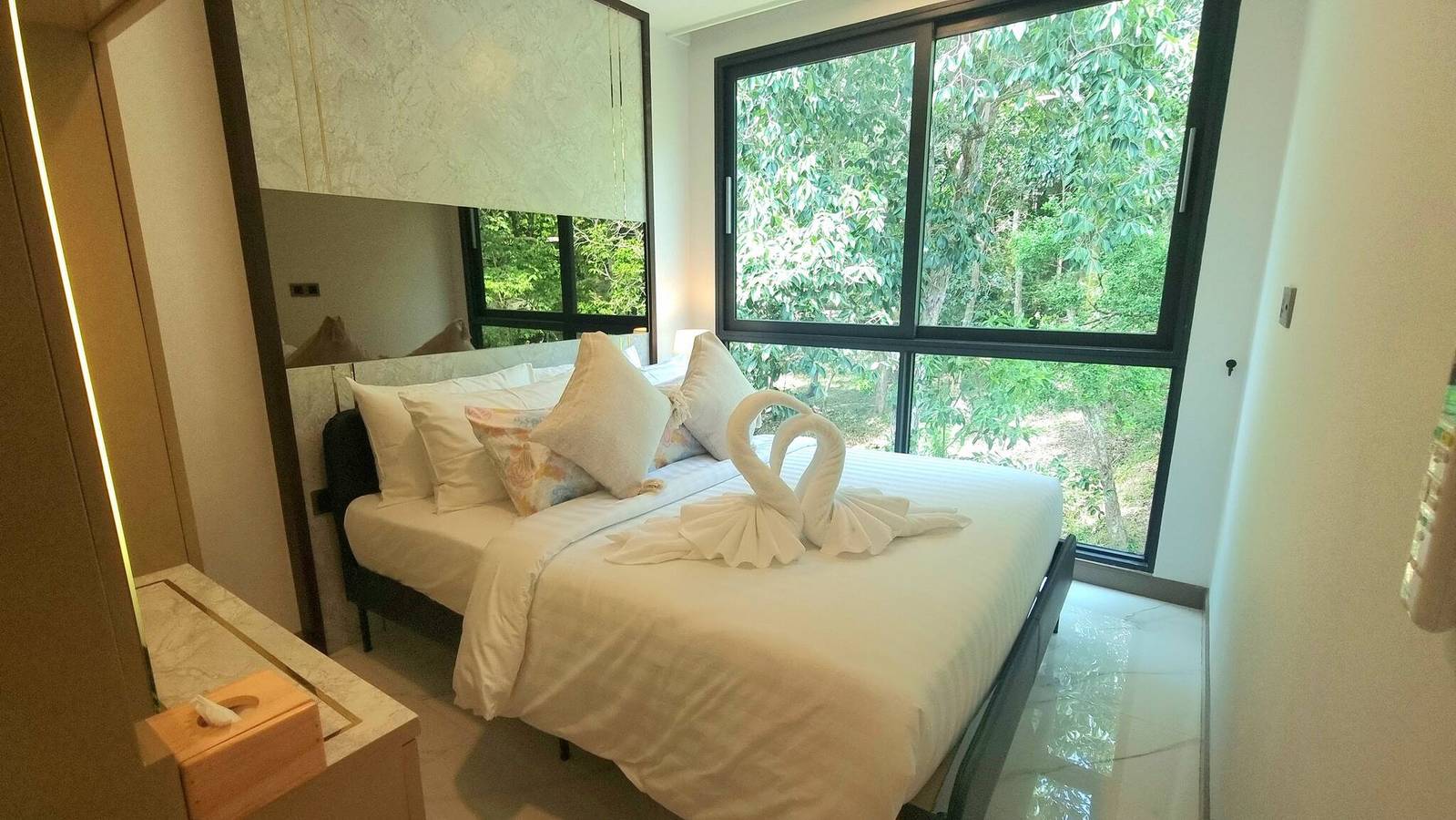 Entire apartment, A505 - 2 Bedroom Serviced Apartment with Forest View at Ao Nang Beach in Ao Nang, Krabi Province