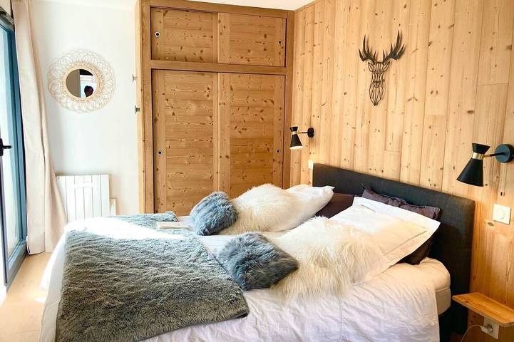 Entire apartment, Cordée 112 - Chamonix. Mont Blanc view, heated swimming pool in Brevent-Flegere, Chamonix-Mont-Blanc
