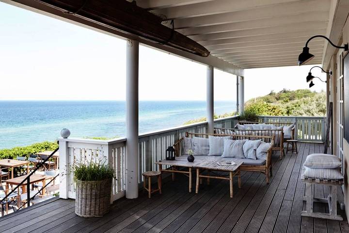 Hotel for 2 personer, med Balkon og Terrasse såvel som Have og Sauna i Tisvilde