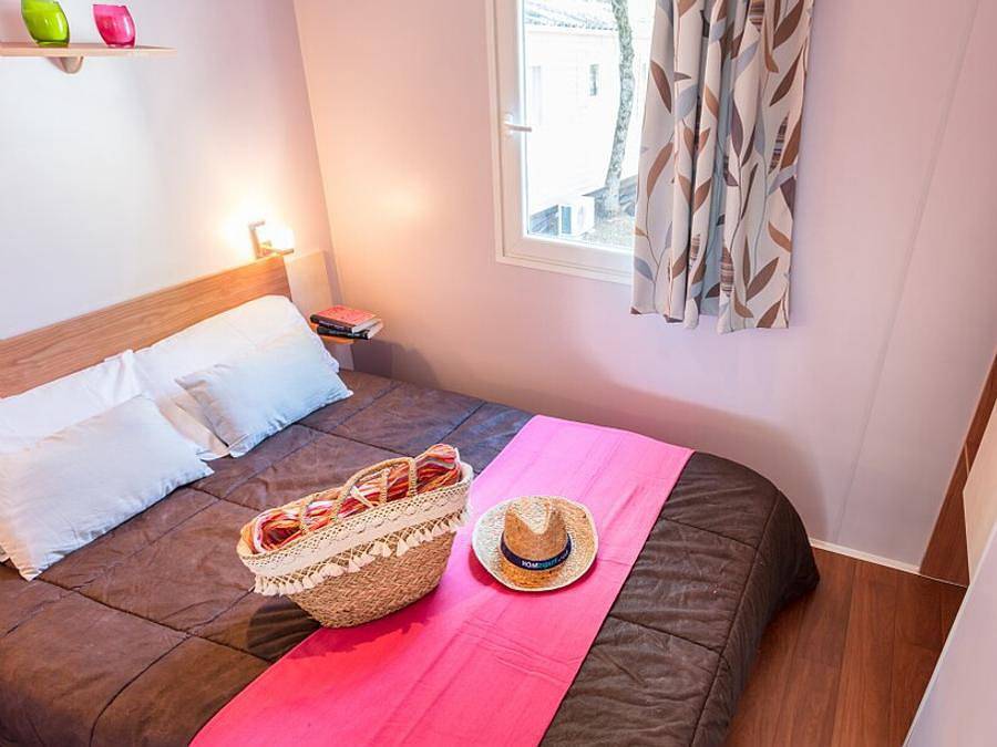 Camping les Dunes - Mobilhome 2 personnes - Mobil-home | Classic | 1 Ch. | 2 Pers. | Terrasse simple | Clim. | Tv in Torreilles, Côte d'Améthyste