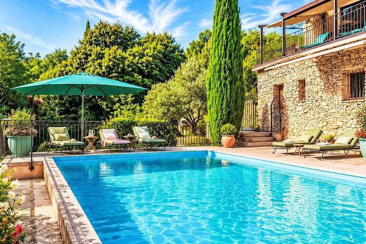 Maison de vacances pour 10 personnes, avec jardin et piscine - 1