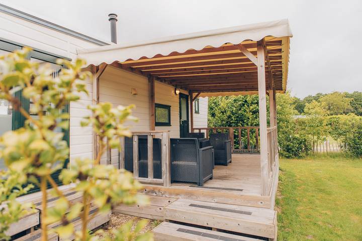 Ferienhaus für 6 Personen, mit Balkon/Terrasse und Terrasse