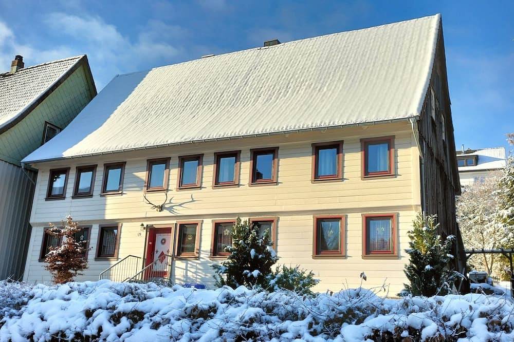 Gemütliches denkmalgeschützes Harzhaus mit Sauna - für Gruppen bis 14 Personen in Altenau, Harzvorland