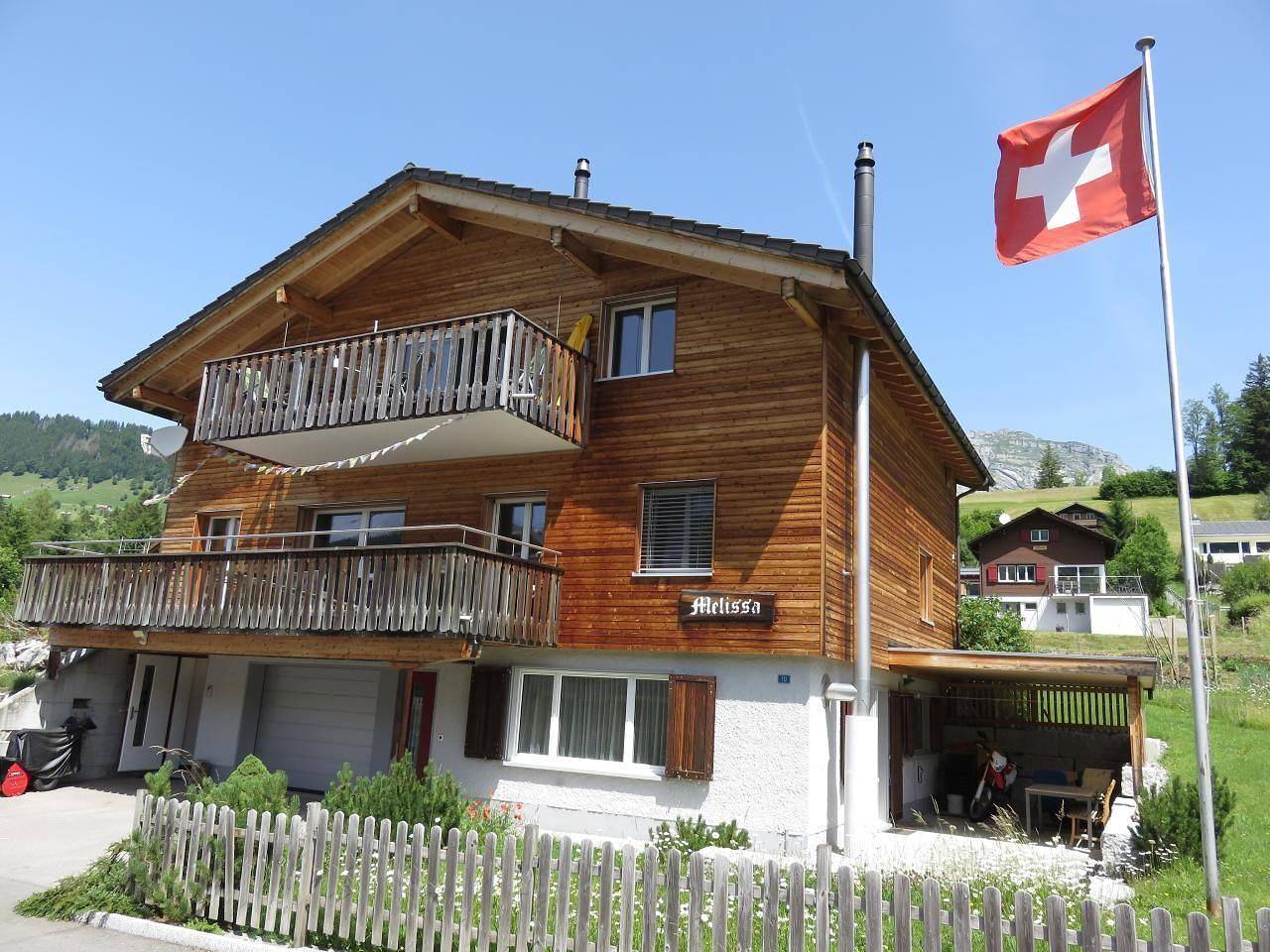 Ganze Ferienwohnung, Haus Melissa in Unterwasser, Wildhaus-Alt St. Johann