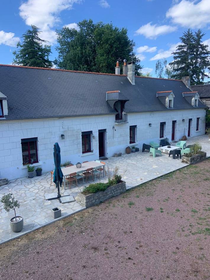 Gîte pour 10 personnes, avec piscine et terrasse ainsi que sauna et jardin en Indre-et-Loire - 3
