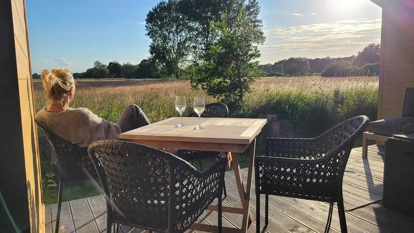 Ferienhaus für 3 Personen, mit Sauna und Garten