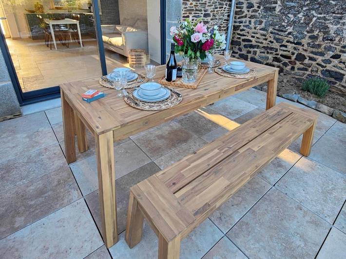 Location de vacances pour 4 personnes, avec terrasse et vue, animaux acceptés à Saint-Aubin-de-Terregatte - 4