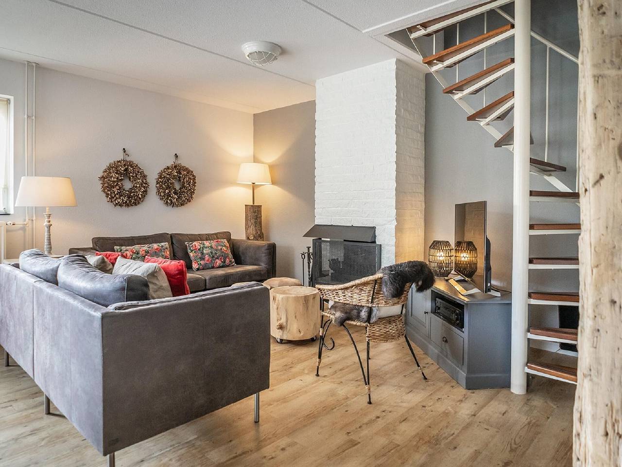 Vakantiehuis in Nederland met grote tuin in Eijerland, De Cocksdorp