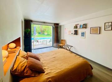 Chambre d’hôte pour 6 personnes, avec terrasse ainsi que jardin et piscine, animaux acceptés à Marcq-en-Barœul