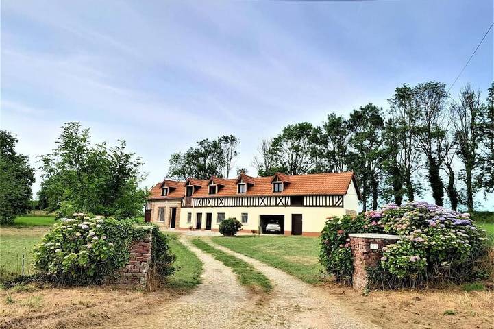 Location de vacances pour 6 personnes, avec Jardin dans Gonneville-la-Mallet
