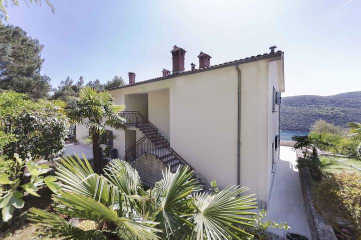 Entire holiday apartment, Holiday apartment with air conditioning and sea view in Rabac, Labin-Rabac