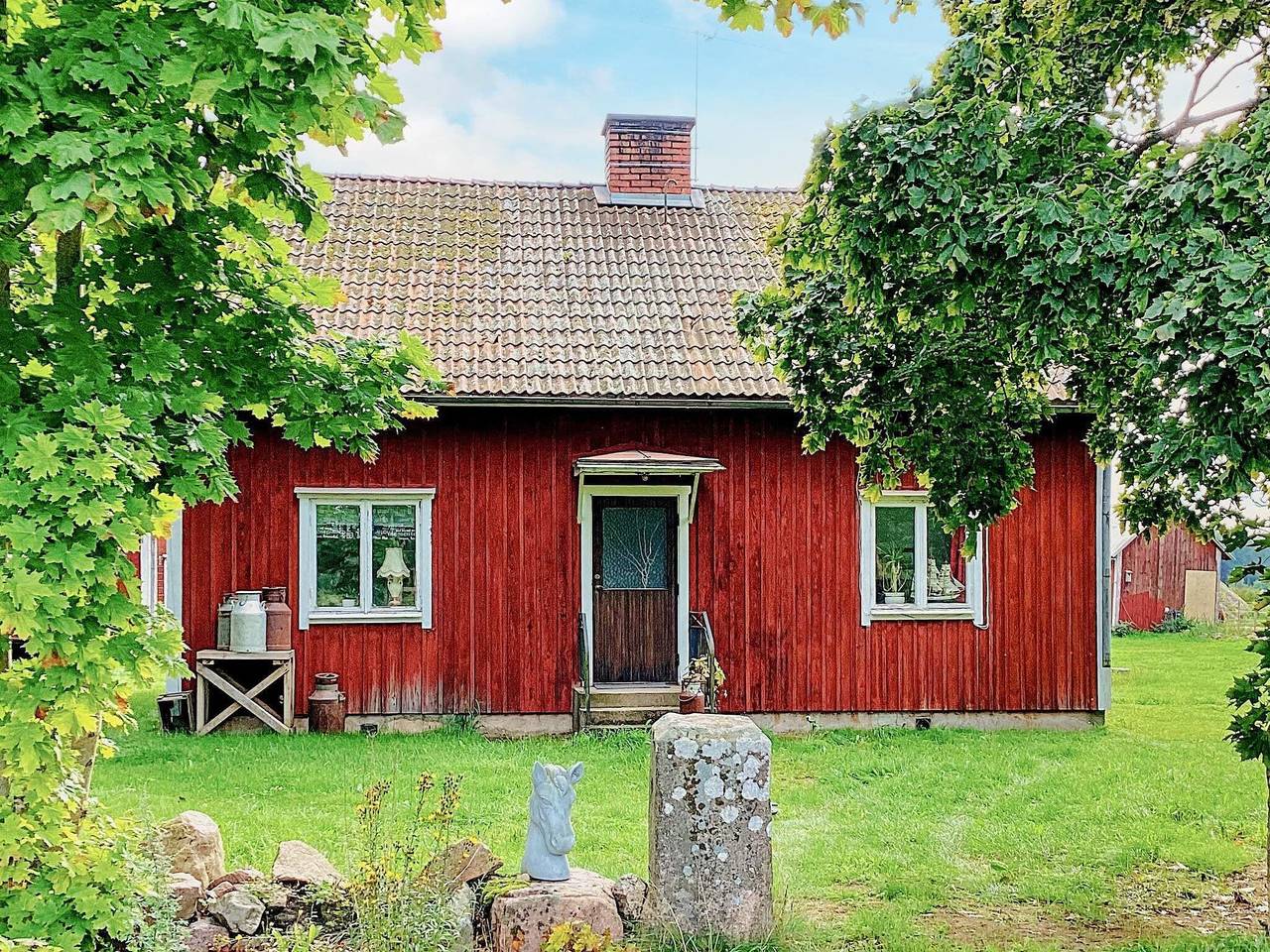 Hus för 4 Personer, med husdjur