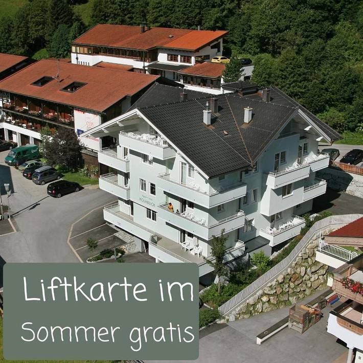Ferienwohnung für 4 Personen, mit Ausblick und Balkon sowie Sauna - 1