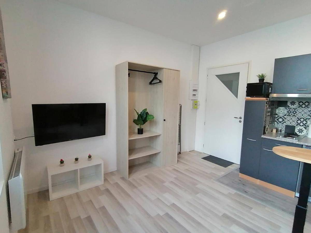 Appartement entier, Studio cosy Brick Home Gare à 100m in Tonneins, Région de Marmande