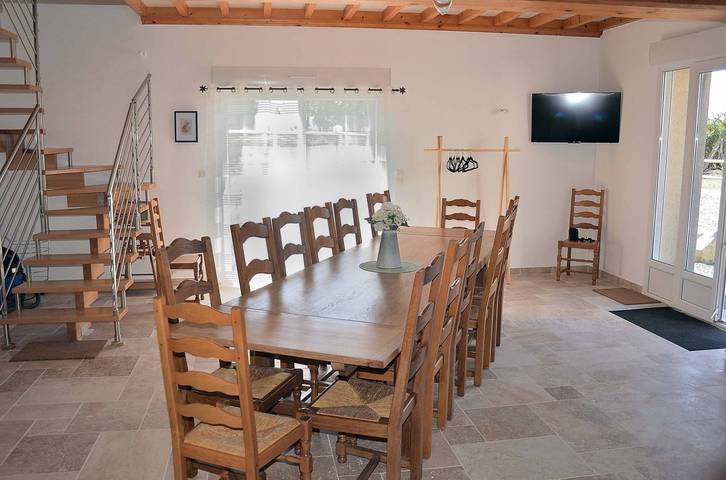 Gîte pour 14 personnes, avec jardin, animaux acceptés dans Plages du débarquement - 4