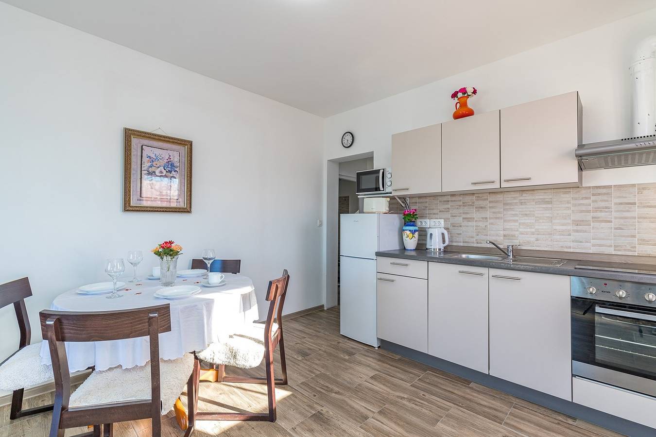 Ganze Wohnung, Ein Schlafzimmer mit Terrasse A1 in Casa Monshego 
 in Rovinj (Kroatische Adria), Rovinj